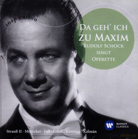 Rudolf Schock: DA Geh' Ich Zu Maxim - Rudolf Schock Singt Operette [CD]