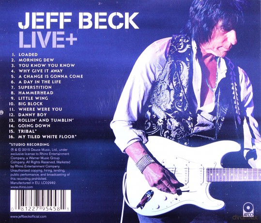 Jeff Beck: Live+ [CD]