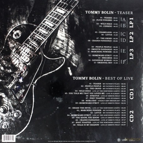 Tommy Bolin: Teaser - 40th Anniversary (Limited Edition) [BOX] [3xWinyl]
