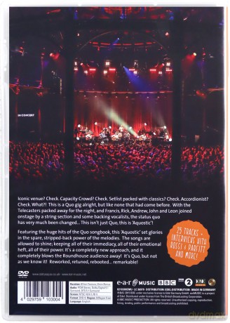 Status Quo: Acoustic Live At The Roundhouse [DVD]