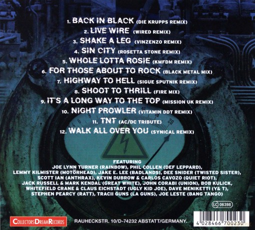 An Electronic Adventure to AC/DC: High Voltage Electro Club Remixes [CD]