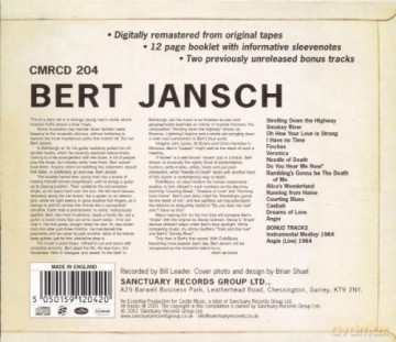 Bert Jansch: Bert Jansch [CD]