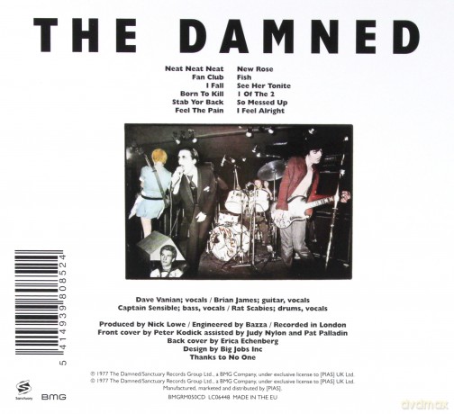 The Damned: Damned Damned Damned [CD]