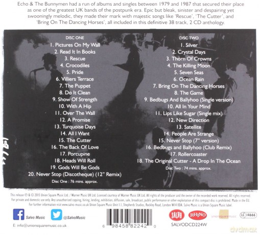 Echo And The Bunnymen: Do It Clean An Athology 1979-1987 [2CD]