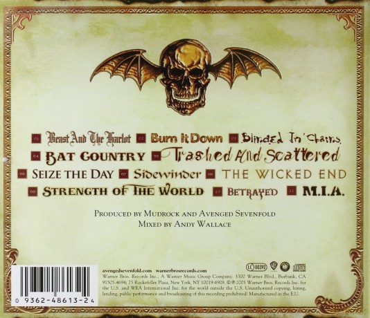Avenged Sevenfold: City Of Evil [CD]