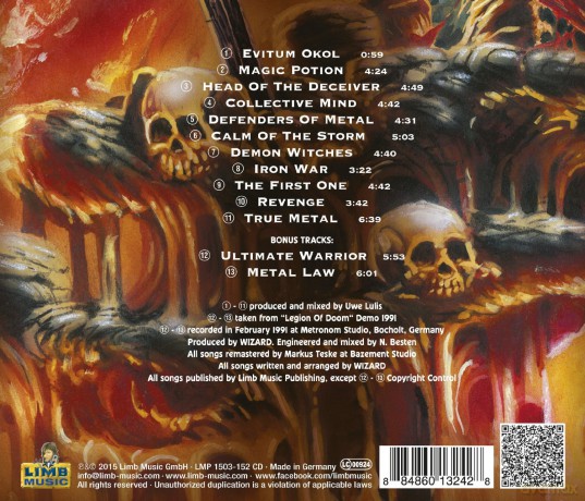 Wizard: Head Of The Deceiver [CD]