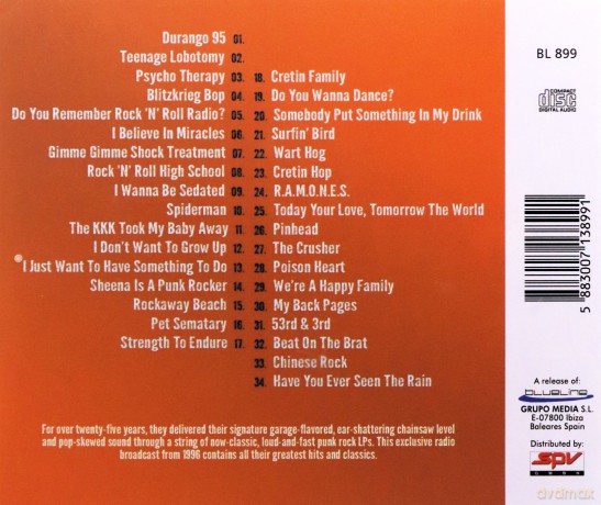 Ramones: Hey Ho Lets Go [CD]