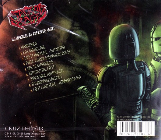 Sacral Rage: Illusions In Infinite Void [CD]