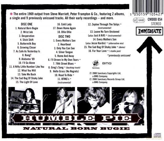 Humble Pie: Natural Born Bugie [2CD]