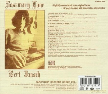 Bert Jansch: Rosemary Lane [CD]
