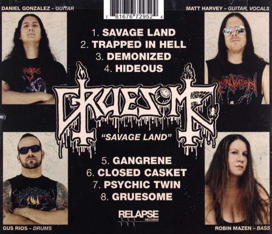 Gruesome: Savage Land [CD]