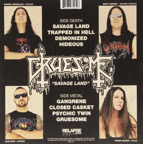 Gruesome: Savage Land [Winyl]