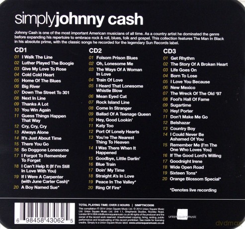 Johnny Cash: Simply [3CD]