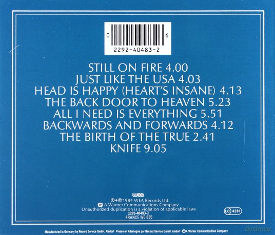 Aztec Camera: Knife [CD]