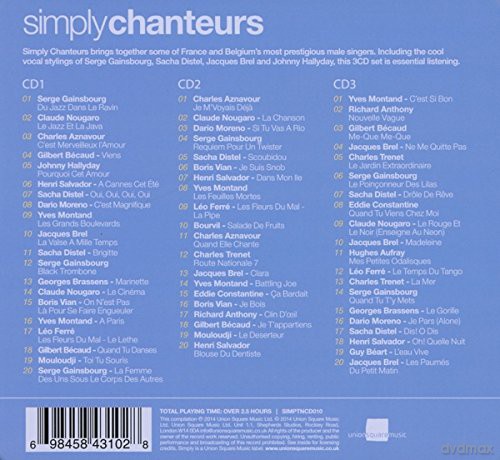 Simply Chanteurs [3CD]