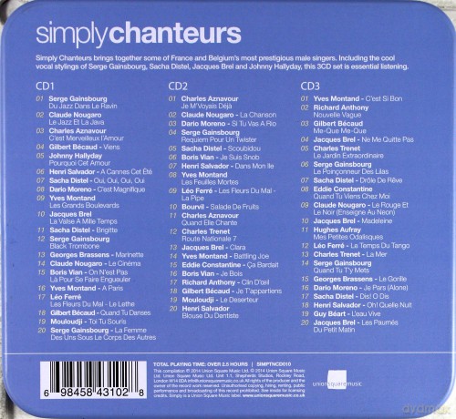 Simply Chanteurs [3CD]