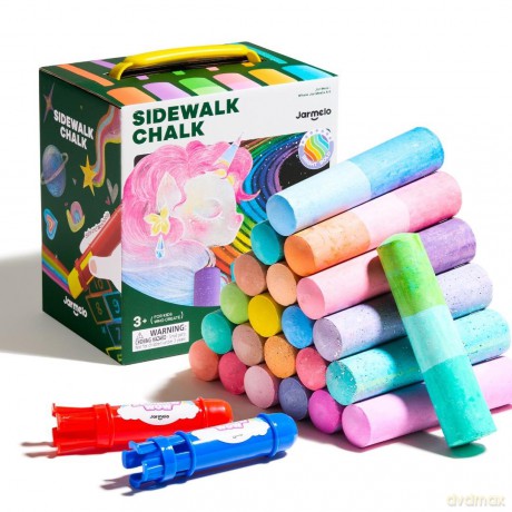 Kreda chodnikowa Rainbow Wow jumbo 24 kolory