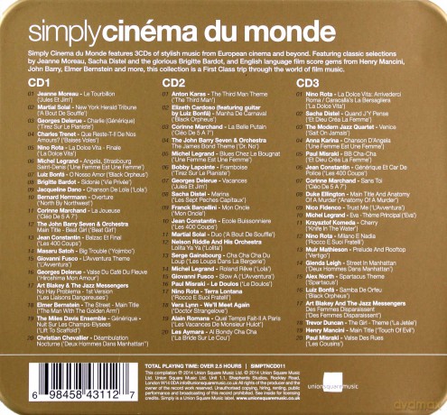 Simply Cinema Du Monde [3CD]