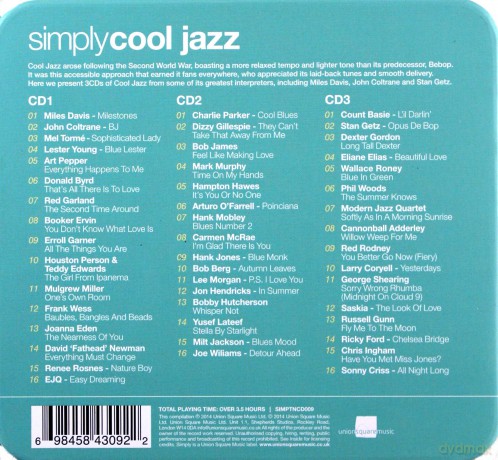 Simply Cool Jazz [3CD]
