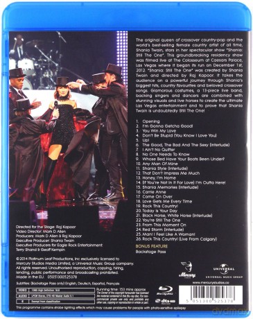 Shania Twain: Still The One Live From Vegas [Blu-Ray]