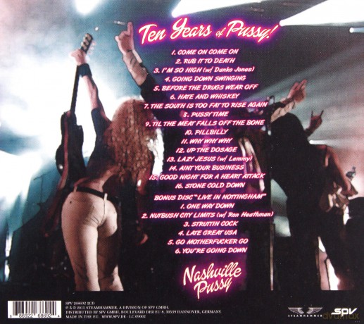 Nashville Pussy: Ten Years Of Pussy [2CD]