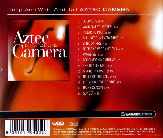 Aztec Camera: Deep And Wide And Tall [CD]