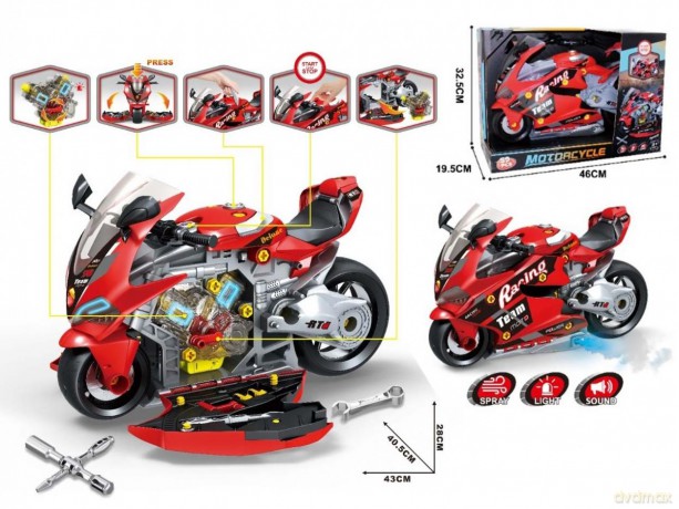 Motocykl do skręcania DIY
