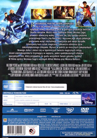 Uczeń czarnoksiężnika [DVD]