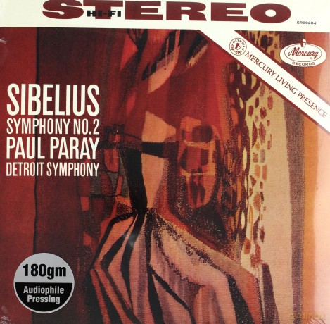 Paray Paul: Mercury Liveing Presence: Sibelius Symph. 2 [Winyl]