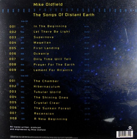 Mike Oldfield: The Songs Of Distant Earth [Winyl]