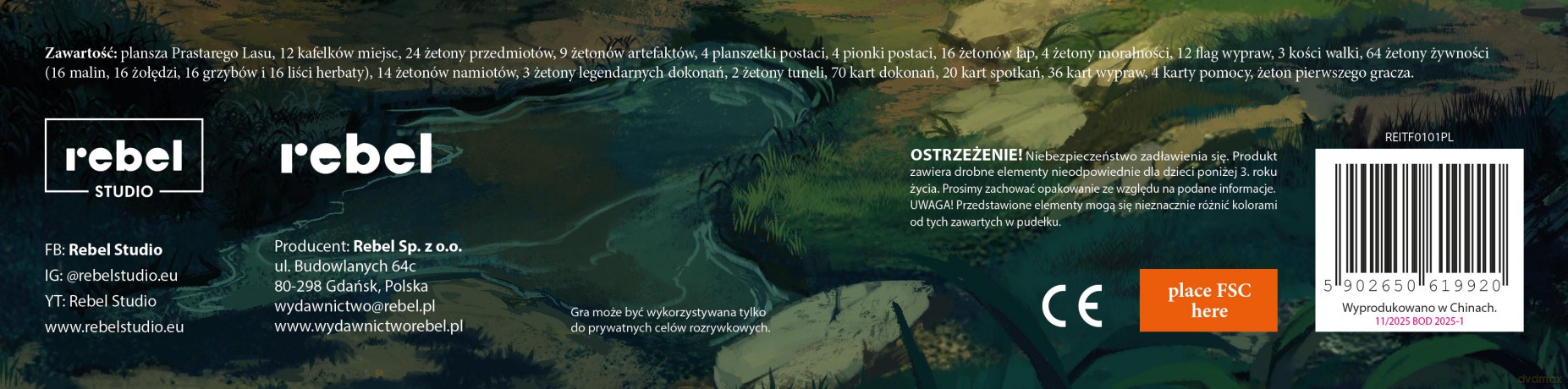 Leśna Straż [GRA PLANSZOWA]