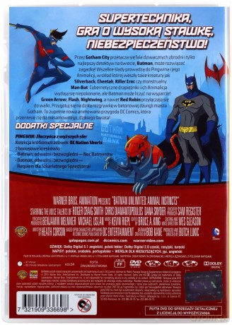 Batman Unlimited: Zwierzęcy instynkt [DVD] 
