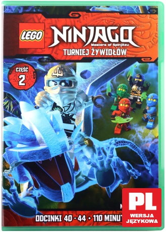 LEGO Ninjago Turniej Żywiołów część 2 (odcinki 40-44) [DVD]