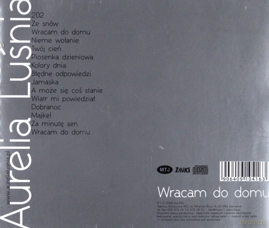 Aurelia Luśnia: Wracam do domu [CD]