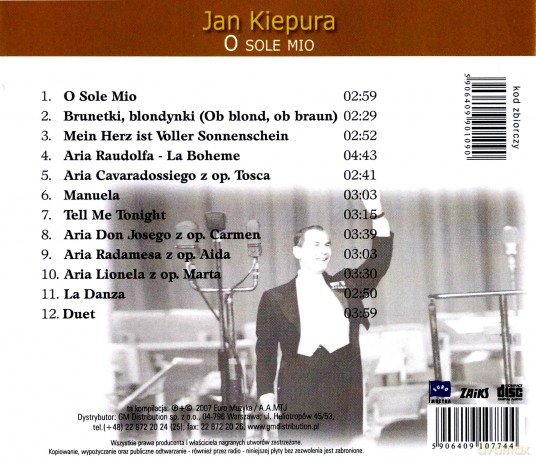 Jan Kiepura: Platynowe Przeboje [CD]