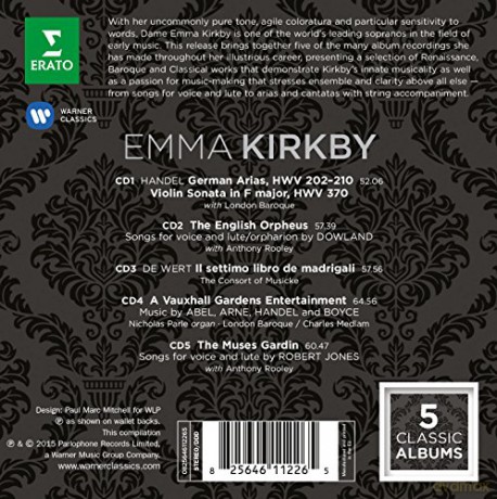 Emma Kirkby: 5 Classic Albums - Emma Kirkby [5CD]