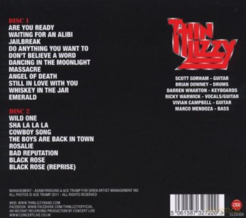 Thin Lizzy: Live In London (2011) [CD]