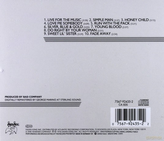 Bad Company: Run With The Pack (Remastered) [CD]