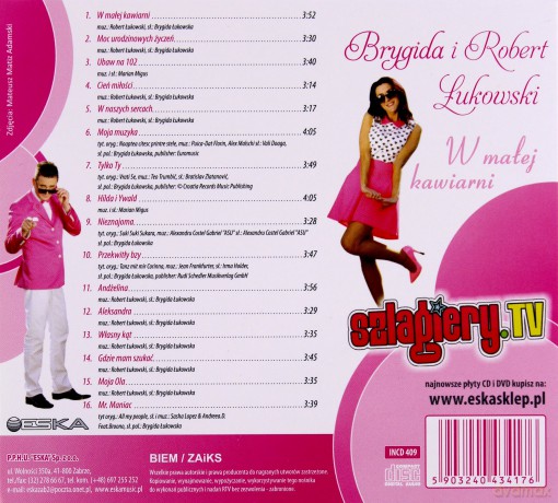 Brygida i Robert Łukowski: W małej kawiarni [CD] 