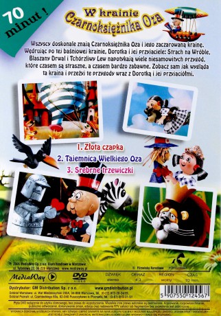 W krainie czarnoksiężnika Oza Pakiet [4DVD]