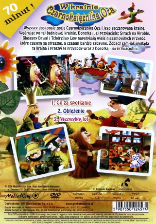 W krainie czarnoksiężnika Oza Pakiet [4DVD]