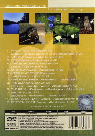Kolekcja Muzyka Relaksacyjna Pakiet [9DVD]