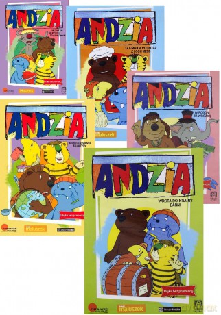 Andzia pakiet bajek [BOX] [5DVD]