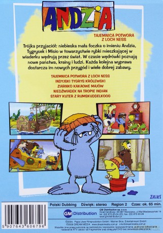 Andzia pakiet bajek [BOX] [5DVD]