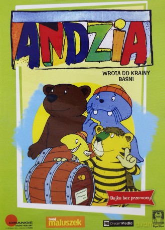 Andzia pakiet bajek [BOX] [5DVD]