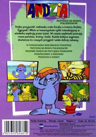 Andzia pakiet bajek [BOX] [5DVD]
