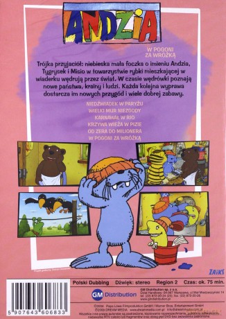 Andzia pakiet bajek [BOX] [5DVD]