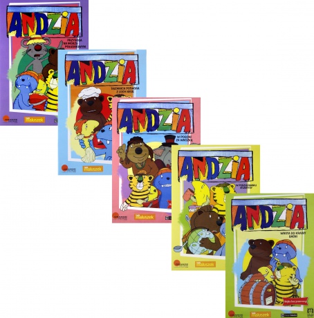 Andzia pakiet bajek [BOX] [5DVD]