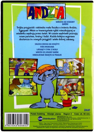Andzia pakiet bajek [BOX] [5DVD]