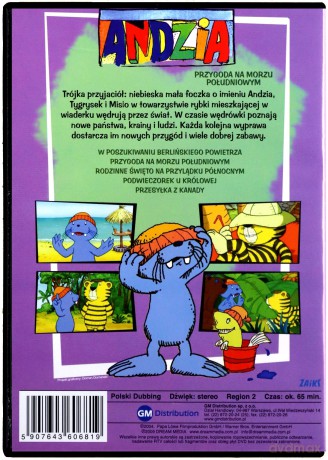 Andzia pakiet bajek [BOX] [5DVD]